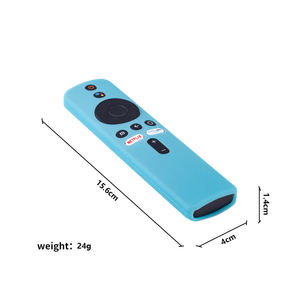 Silikon tam <span class=keywords><strong>Wrap</strong></span> uzaktan durumda Xiaomi Android TV kablosuz denetleyici kapak kılıfları ile uyumlu Xiaomi için - Product Image 6
