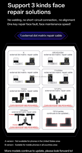 <strong>I2c</strong> I6s Intelligent <strong>Programmer</strong> for Iphone 6-14 Pm Battery Original Color True Tone Function Fingerprint Dot Matrix Repair - Product Image 6