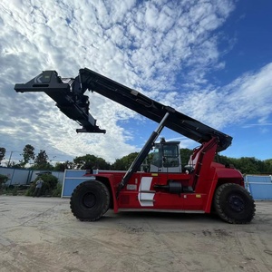 Apilador Kalmar DRT450 DRU450 usado a buen precio, equipo de manipulación de contenedores de 45 toneladas, manipulador de contenedores cargado Kalmar - Product Image 2