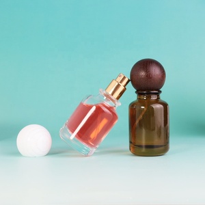 Empty <strong>Perfume</strong> Bottles with Sprayer 30ml 50ml 100ml Amber Glass for <strong>DIY</strong> Parfum Essential Oil Refillable Bottle - Product Image 3