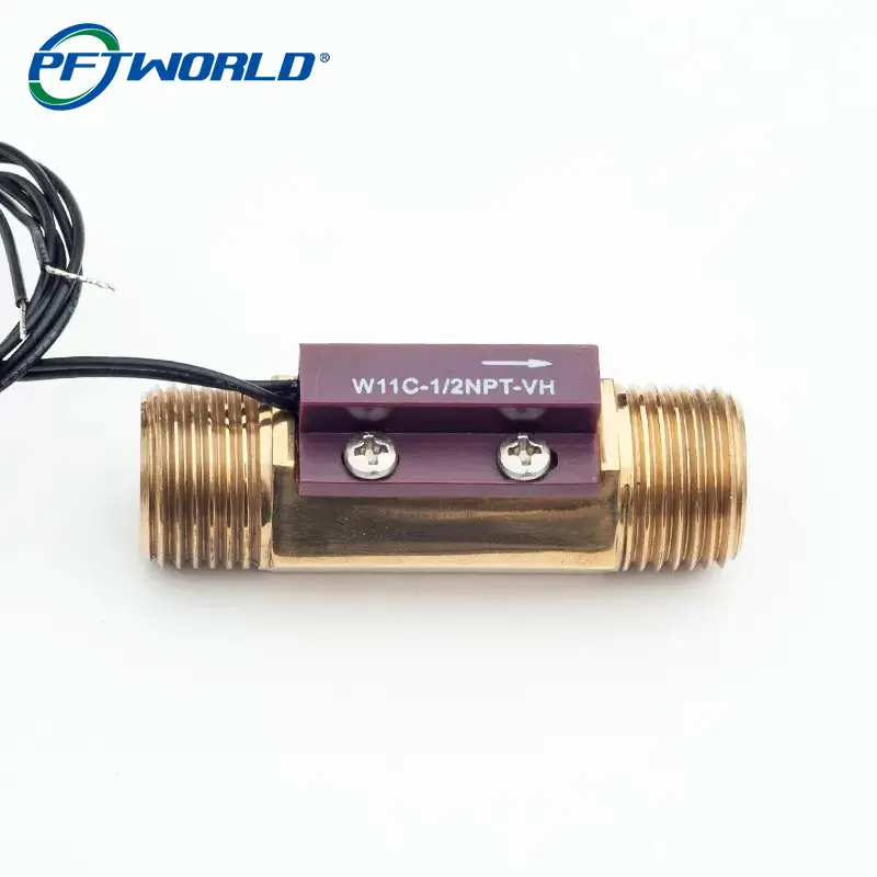 W11C-1/2NPT-VH High Quality Vertical Installation Metal NO 220V DC 70W ABS Plastic Magnetic Water Flow Meter Sensor Switches