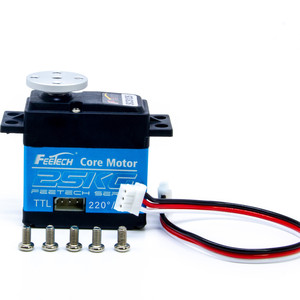 FEETECH SCS125 HV 7.4V 25KG Smart Control Robot Servo 25kg Metal Arm with <strong>TTL</strong> for Education Arduin