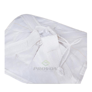1000kg Saco Jumbo PP Saco Tecido Sling para Cimento & <span class=keywords><strong>Bulk</strong></span> Materiais com Bicos Fácil Manuseio Fruit Rice Embalagem Modelo Plain