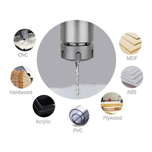 เครื่องมือเครื่องจักร CNC 4มม. * 32มม. ทังสเตนคาร์ไบด์แข็งปลาย2ขลุ่ยตัดอะคริลิก MD 6มม. 8มม.-10ชิ้นต่อเครื่องตัด10มม. - Product Image 5