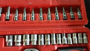 手套多工具箱五金工具46件棘轮扳手工具箱 - Product Image 4