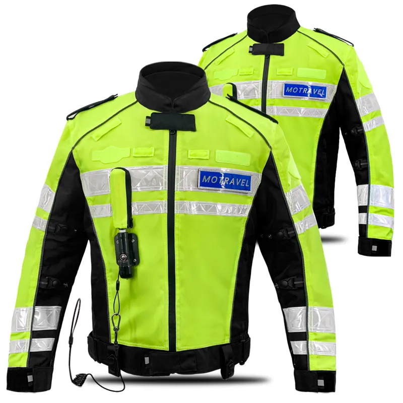 Veste de motocycliste HSMJ04 avec airbag pour la protection de la moto Giacca Estiva Moto Airbag Jacket