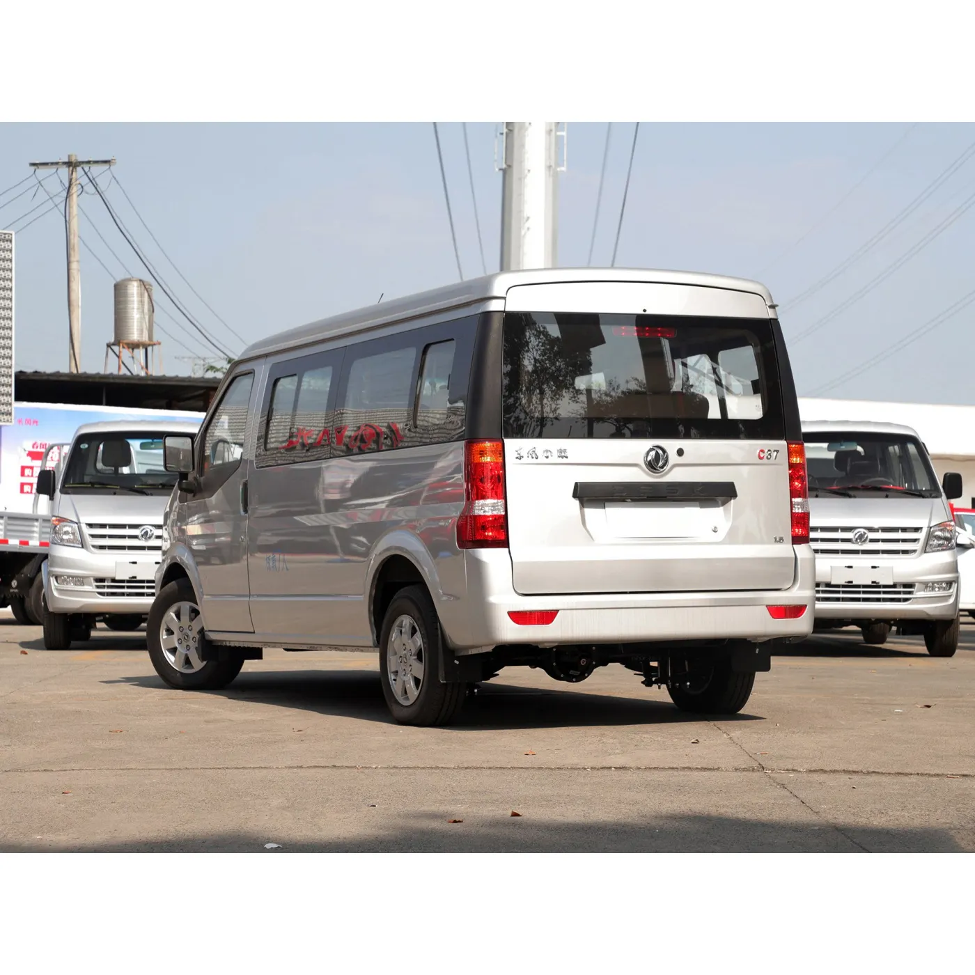 Cinese dongfeng 7 posti 11 posti C37 mini furgone