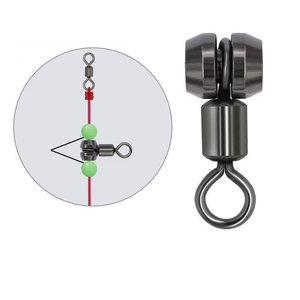 S/M/L <strong>Sizes</strong> 360 Degree Rotation Cross Line <strong>Swivels</strong> Rolling <strong>Swivel</strong> Heavy Duty Connector for Sea Fishing Tackle Accessories