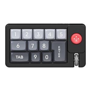 Mini Teclado mecánico K810, teclado con cable, 12 teclas, definición Macro, teclado personalizado, teclados numéricos RGB
