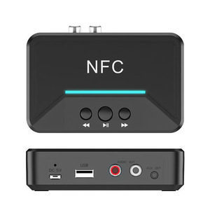 NFC for <strong>Bluetooth</strong> Receiver USB/RCA Multi-<strong>Output</strong> Wireless Audio Adapter Plastic 5.3 for <strong>Bluetooth</strong> 5.3 10m Range Audio Video - Product Image 1