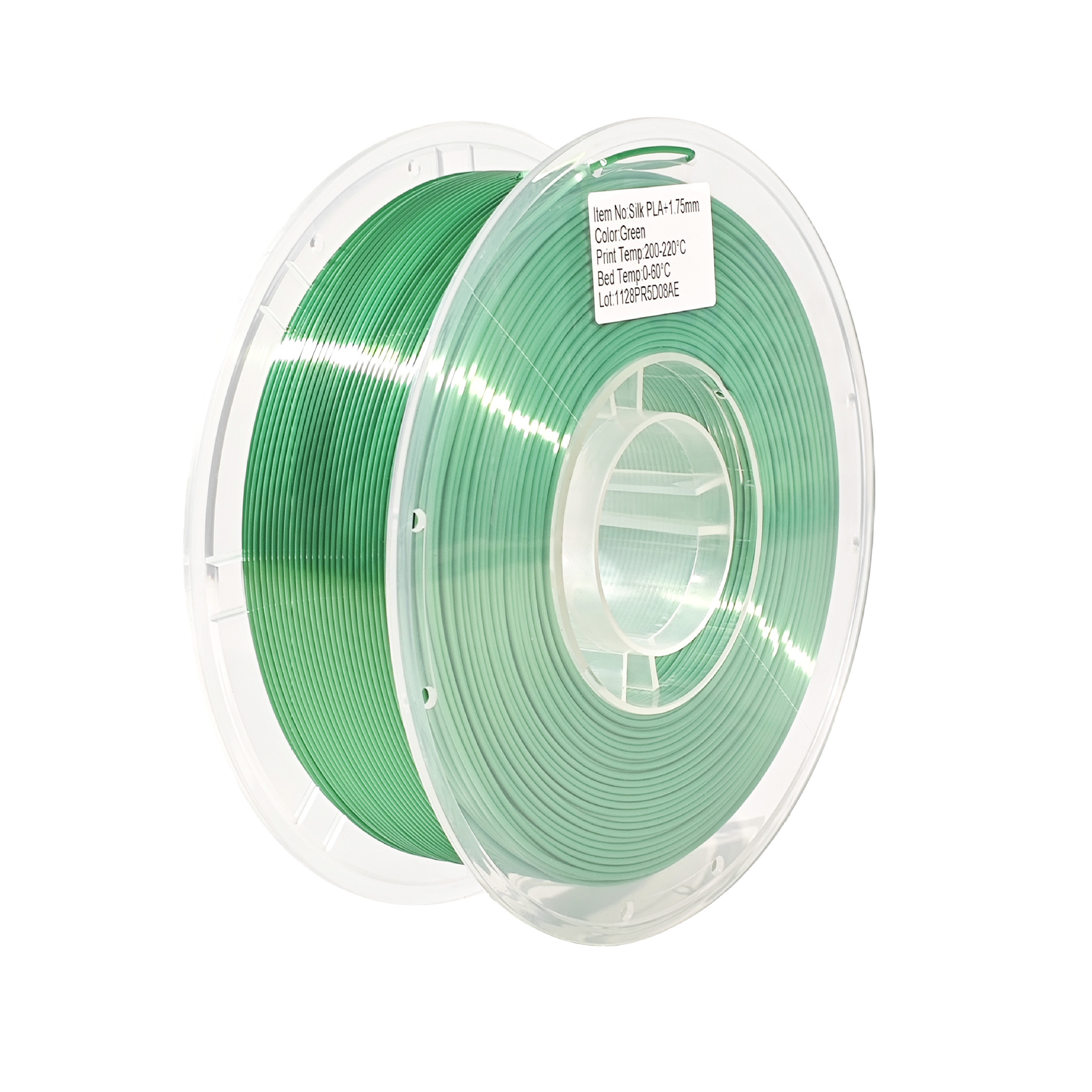 Soie PLA Vert - Poids net 1kg/rouleau