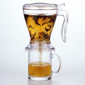20盎司方便酿造透明易泡最佳茶壶底部点滴易泡茶浸泡器，完美杯叶茶 - Product Image 1