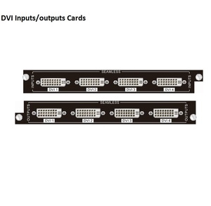 Профессиональная DVI-4IN DVI-4out бесшовная карта входного выхода видеопроцессор поддержка DVI1.0 VDI бесшовная матрица входного выхода