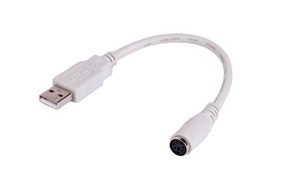 Mini Din6F <strong>Keyboard</strong> and Mouse USB Cable with PS2 Connector PVC Jacket for <strong>Computer</strong> <strong>Use</strong> - Product Image 2