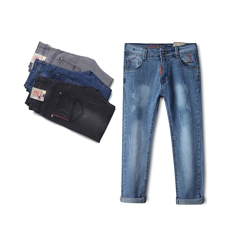 Anbieter Marke Kinder Kleidung Luxus Hosen Kinder Jeans Lange Herbst Enge Hosen Kinder Jeans Für Jungen