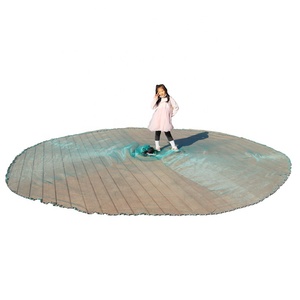 Cast net 3ft-12ft rete da pesca da lancio in stile americano con coulisse - Product Image 1