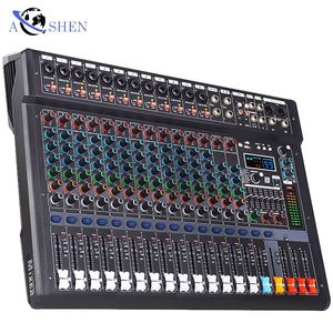 Фабрика Pro микшер DJ контроллер 8/12/16 канала 99 DSP аудио микшерная консоль BT USB сценическая производительность - Product Image 4
