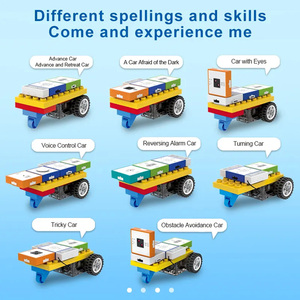 Educational STEM Science <strong>Engineering</strong> Toys Kids Logic Thinking Training Tablet <strong>Programming</strong> Car Electronic Block Kit