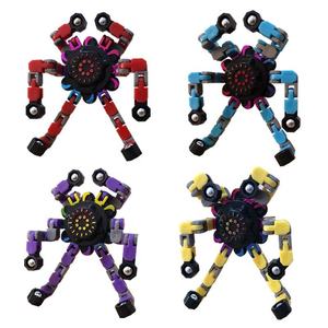 <span class=keywords><strong>Fidget</strong></span> Gyro Mechanisches Dekompression <span class=keywords><strong>puzzle</strong></span> Leuchtende Verformung Finger Gyro Dekompression spielzeug