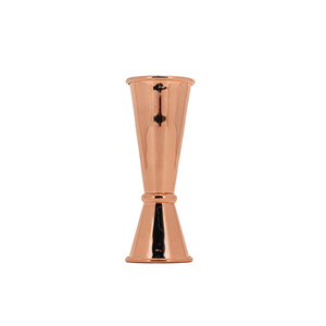 Özel çubuk aracı fırçalanmış metal barware paslanmaz çelik kazınmış çift ölçüm kokteyl jigger - Product Image 4