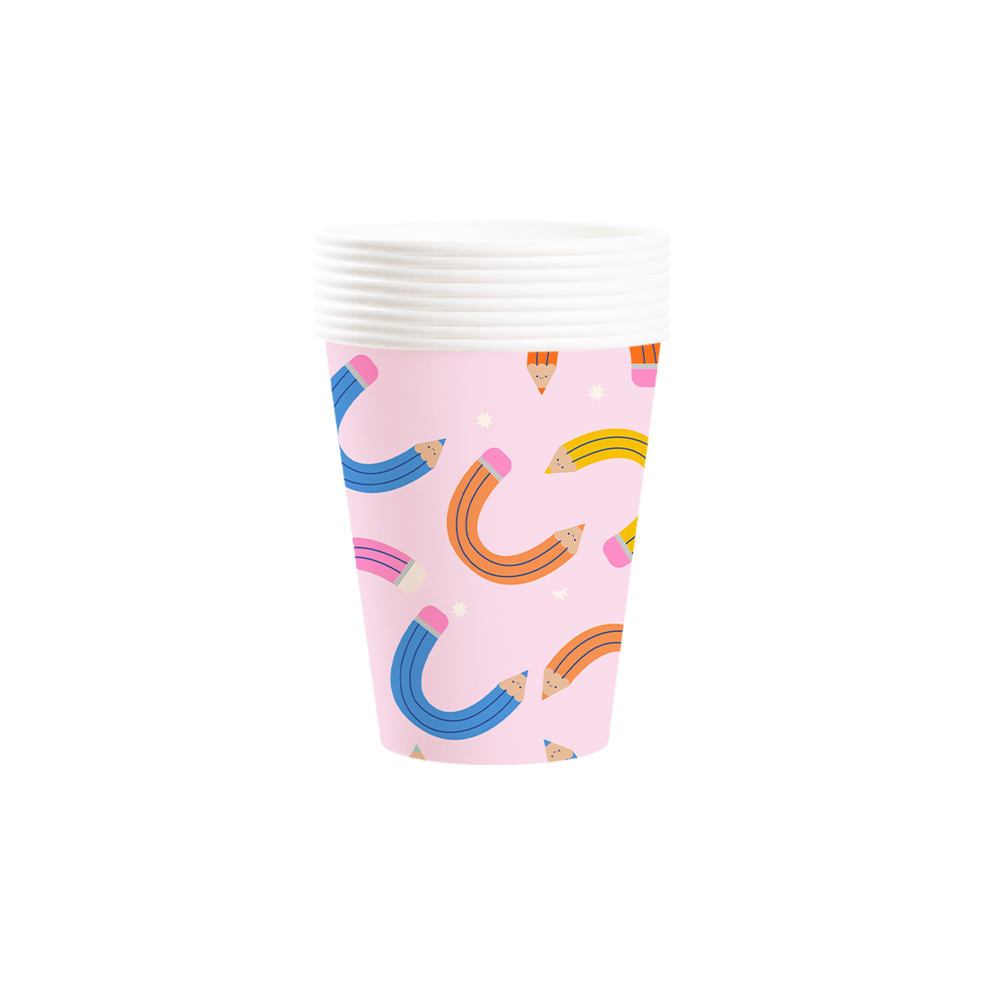 Vaso de papel de 9oz*8 unidades