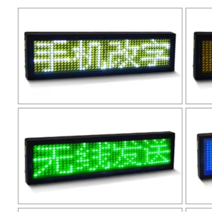Factory Outlet <strong>LED</strong> Badge Programmable Screen Tags <strong>LED</strong> Name Tags Festival Event Party Use <strong>Led</strong> Light up Stylish <strong>LED</strong> Tag - Product Image 6