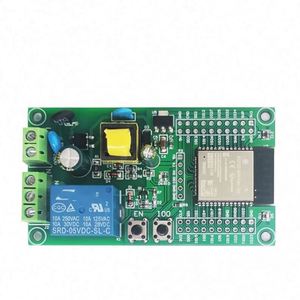 ESP32 Single Relay Development Board AC90-250V ESP32 Development Board E/A-Port UART-Programm Download Port 4M Byte Flash - Product Image 1