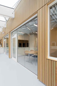 Modern Design High Quality Clear Glass Office <strong>Partition</strong> <strong>Modular</strong> Office Divider Wall <strong>System</strong> for Living Room School Application - Product Image 2