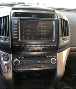Coche Tesla de pantalla Vertical GPS Radio reproductor de vídeo para TOYOTA LAND CRUISER 200 LC200 2007-2015 coche GPS reproductor de radio unidad de cabeza