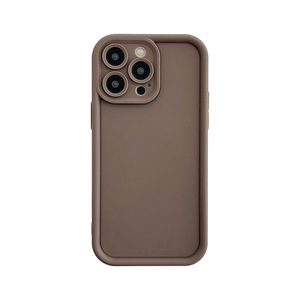 SoildカラーソフトTPU携帯電話ケースiphone 17 16 15 14 Pro Maxカメラ保護デザインバックカバー - Product Image 6