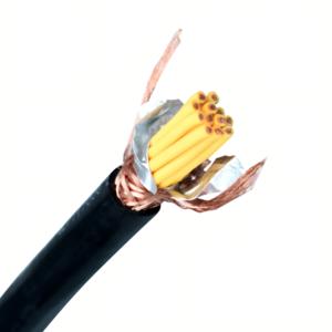 Elektrik kablosu yangına dayanıklı 2x2.5 2x1.5mm2 4x0.3sqmm düz RVVP esnek örgü korumalı bakır kablo kontrol teller kabloları - Product Image 5
