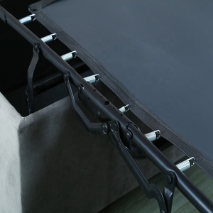 Modern Single <strong>Box</strong> <strong>Bed</strong> with Button Design Space-Saving One Carton Package - Product Image 6