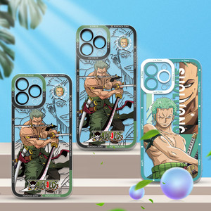 アニメワンピースSuoluong漫画携帯電話ケースiPhone16 15 14 plus 13 12 mini 11 pro max XSXRプリントバックカバーシェル