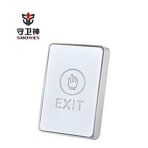 Interruttori a pulsante di uscita a sfioramento con Backbox e indicatori a LED per premere il pulsante di uscita della porta - Product Image 1