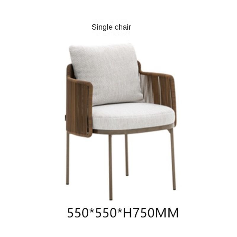 Chaise simple (tube en aluminium)