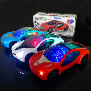 Children's Electric Toy <strong>Car</strong> with Light and Music Non-Remote Control Universal Wheel Sports <strong>Car</strong> Diecast Toys - Product Image 3