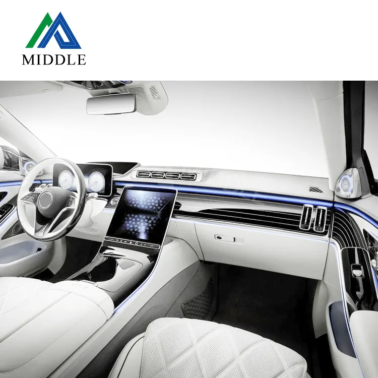 Orta modifiye araba iç aksesuarları yükseltme maybeyaz arka arka araba koltuğu S Class 2014-2021 Maybach için yeni