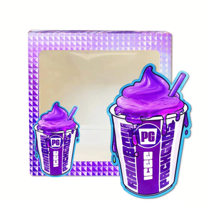 Tùy chỉnh holograph hộp và túi 35 Mylar bao bì kỳ lạ Mylar túi với hộp chết cắt Zip khóa Mylar túi với hộp cửa sổ - Product Image 4