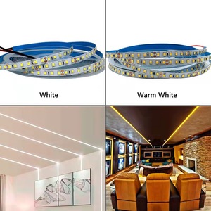 Yüksek parlaklık 2835 RGB LED şerit ışık su geçirmez IP65 IP65/M 5M Outdoor açık LED şerit ışık 12V/24V giriş PCB vücut - Product Image 4
