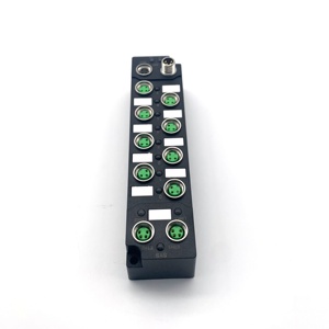 IP67 M8 8ポート産業用イーサネットデジタルコンパクトI/Oモジュールインテリジェント制御フィールドセンサーおよびアクチュエーター用 - Product Image 1