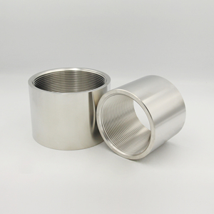 ASME B16.11鍛造ASTM A182 1/4 "-4" フルカップリングハーフカップリングクラス150クラス3000クラス6000女性スレッドソケット