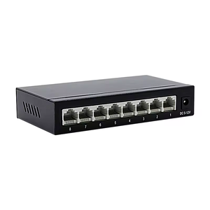 高质量标准10/100Mbps 8端口100M以太网交换机包括电源适配器 - Product Image 2