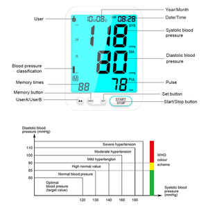 Thiết Bị Đo Huyết Áp Kỹ Thuật Số Mới Nhất Bán Chạy Nhất 2022 Máy Đo Huyết Áp Tự Động Theo Dõi Huyết Áp Điện Tử Phục Hồi - Product Image 4