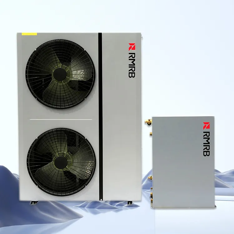 European winter heating mini split DC Inverter monoblock Air to water Heat Pump for Heating House Hot Water
