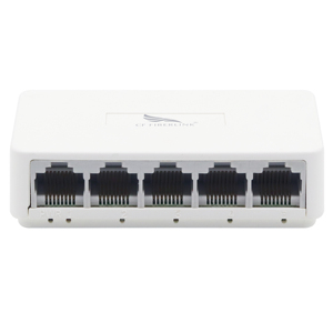 Hochleistungs-5-Port-Desktop-100-Mbit/s-Netzwerk 10/100-Mbit/s-Adapter Schneller Rj45-Ethernet-Switch LAN-Switching-Hub