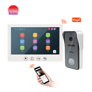 2023 vendita calda sconto <span class=keywords><strong>WiFi</strong></span> Tuya videocitofono citofono con fotocamera impermeabile 1080P