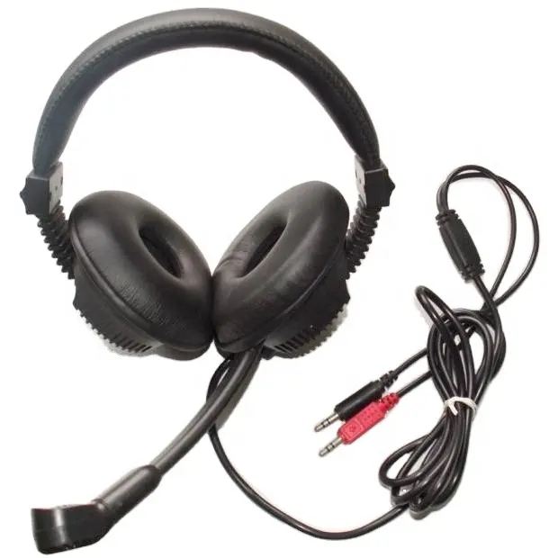 Realidade call center fone de ouvido com cancelamento de ruído fone de ouvido com microfone para pc