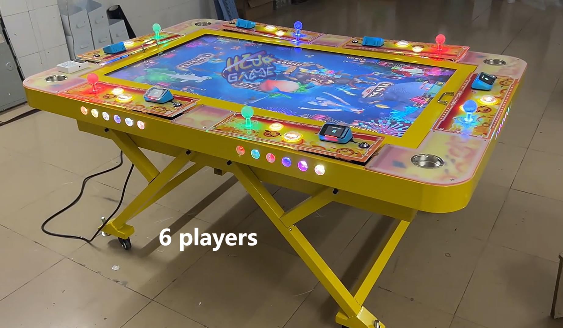 Yellow 47 inch 6 players