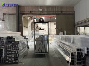 Алюминиевая квадратная трубка экструдированная прямоугольная трубка для наружной твердой алюминиевой панели - Product Image 5