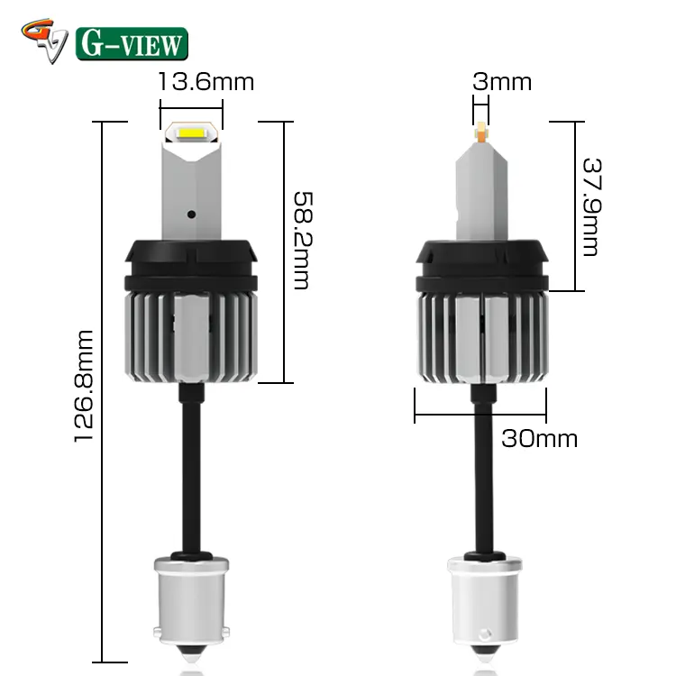 Gview GR High lumen T15 9leds CSP led lampadina di retromarcia back-up led car light high lumen 2000lm vendita calda mercato giapponese America